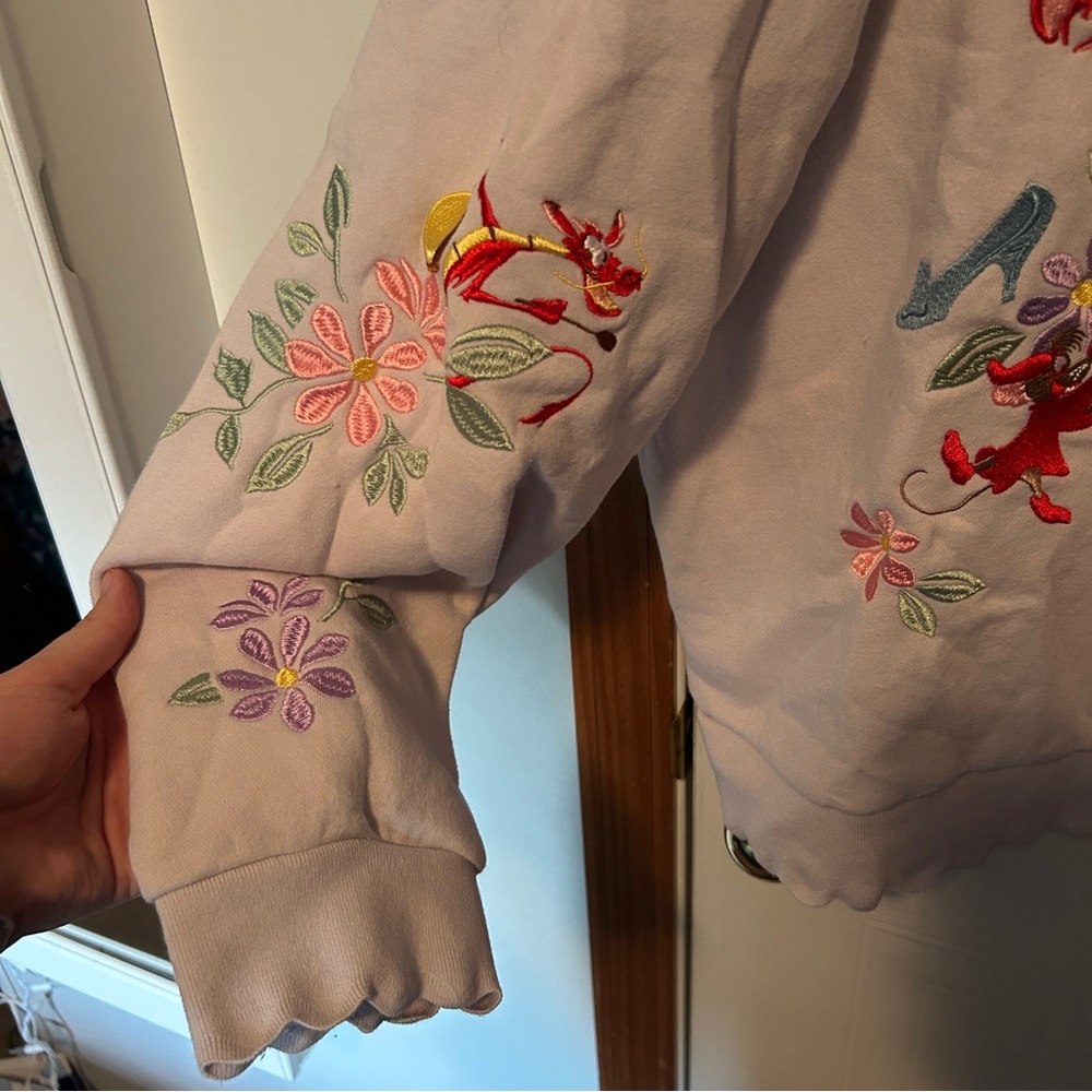 Disney Princess Sidekick Embroidered Sweatshirt - Picture 3 of 15